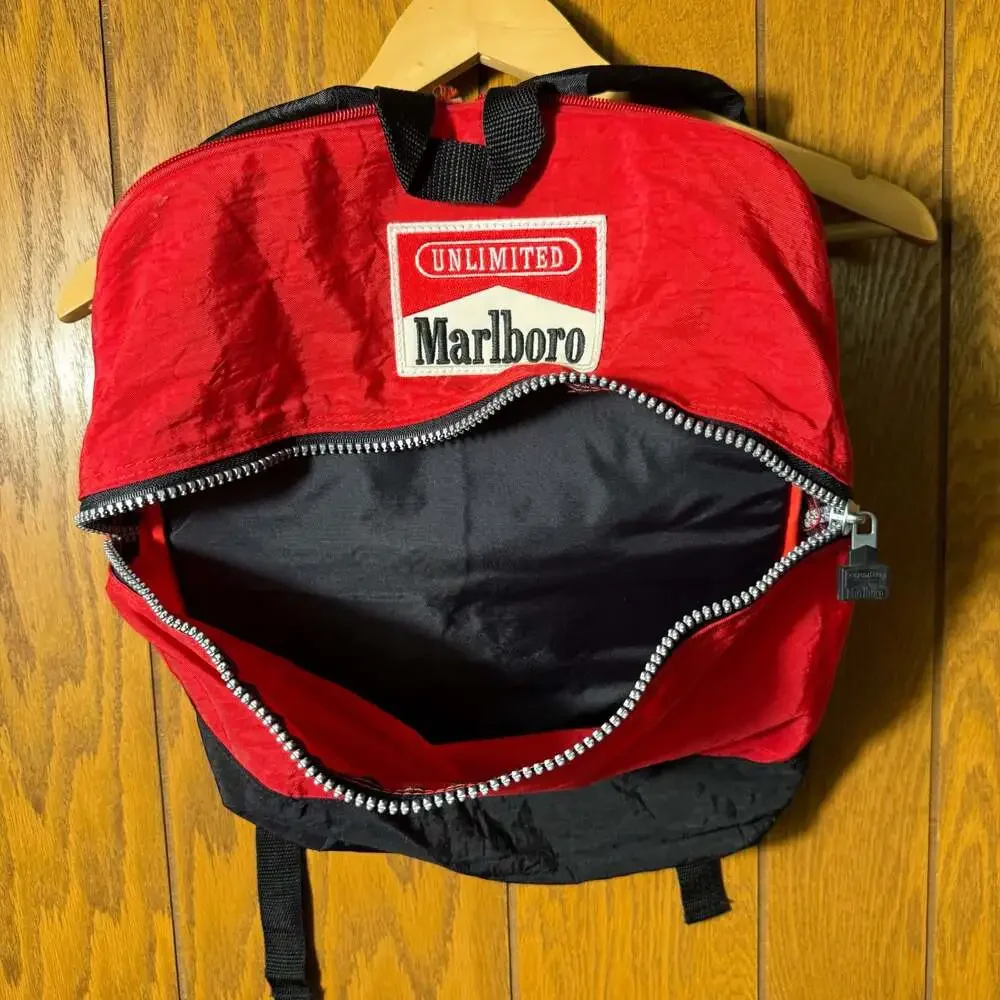Vintage 90s Marlboro Unlimited Nylon Backpack